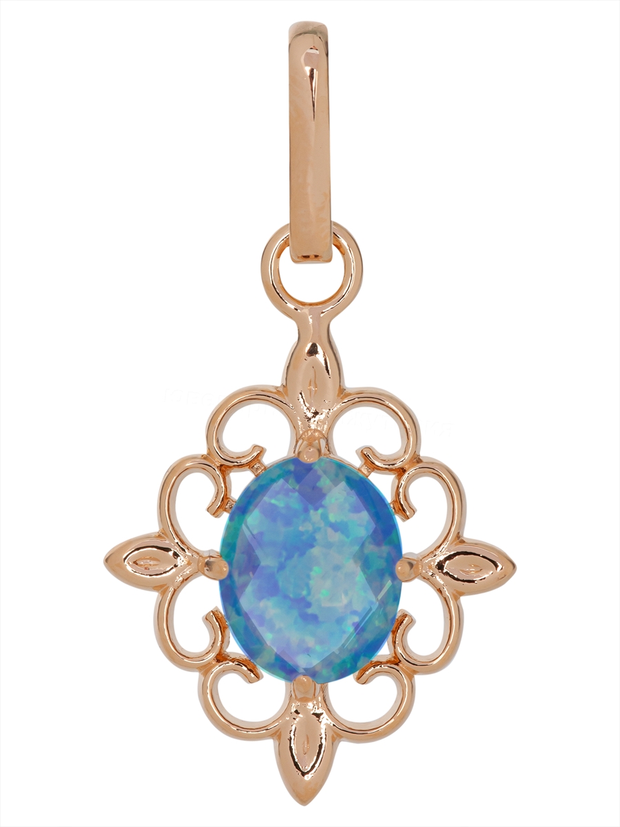 

Подвеска из ювелирного сплава Lotus Jewelry 3040P-07OJK5, опал, 3040P-07OJK5
