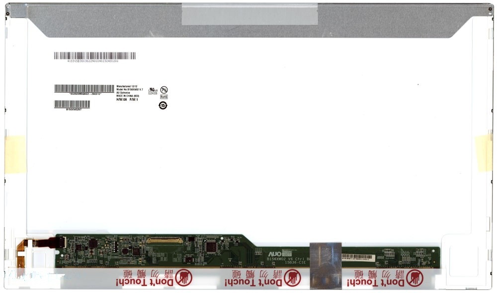 

Матрица ОЕМ для ноутбука B156XW02 v.7 (10016935V), совместимая с p/n: B156XW02 v.7