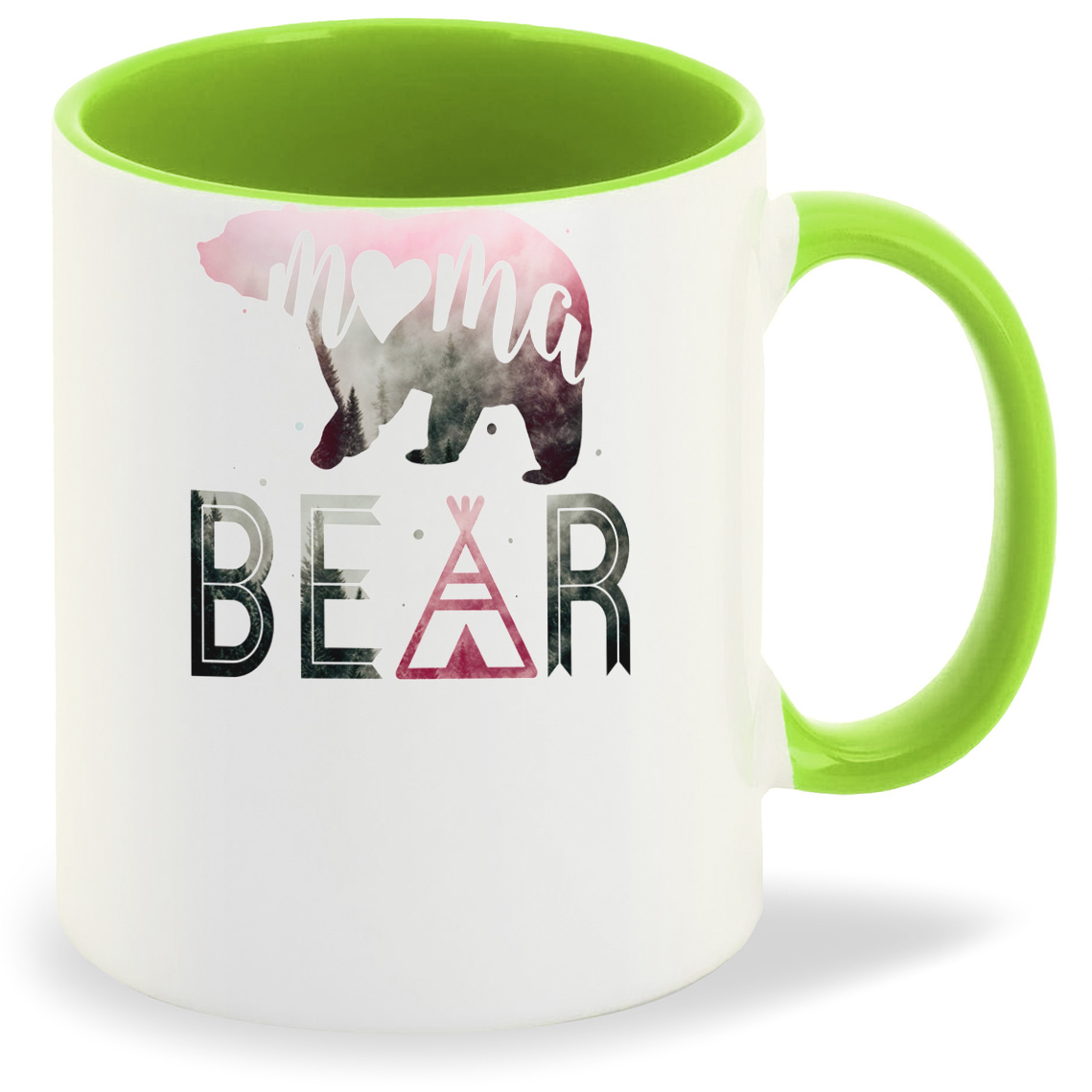 

Кружка CoolPodarok Семья. mama bear, Семья. mama bear