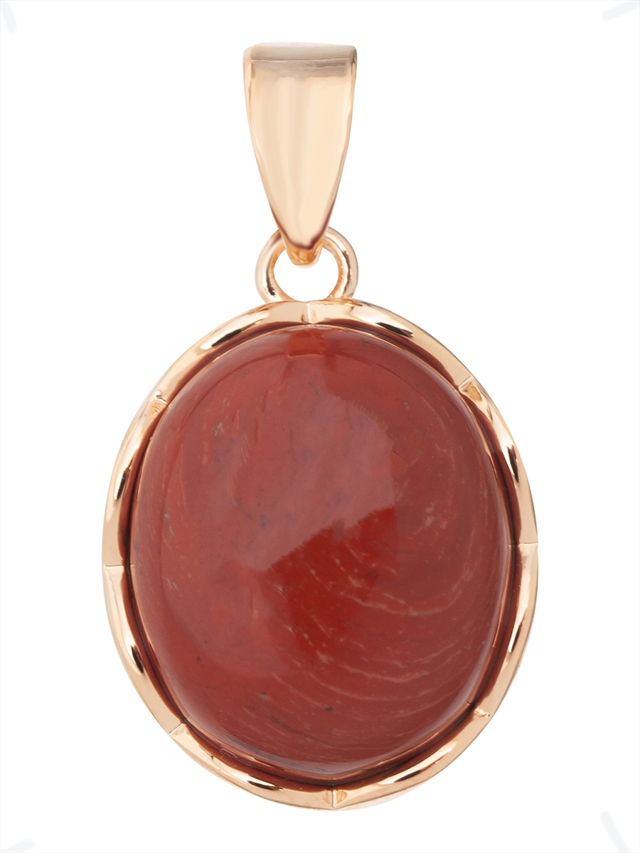 

Кулон из ювелирного сплава Lotus Jewelry 3044P-15JR, яшма, 3044P-15JR