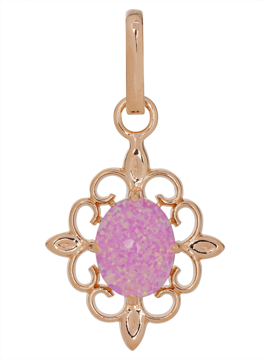 

Подвеска из ювелирного сплава Lotus Jewelry 3040P-07OJK10, опал, 3040P-07OJK10