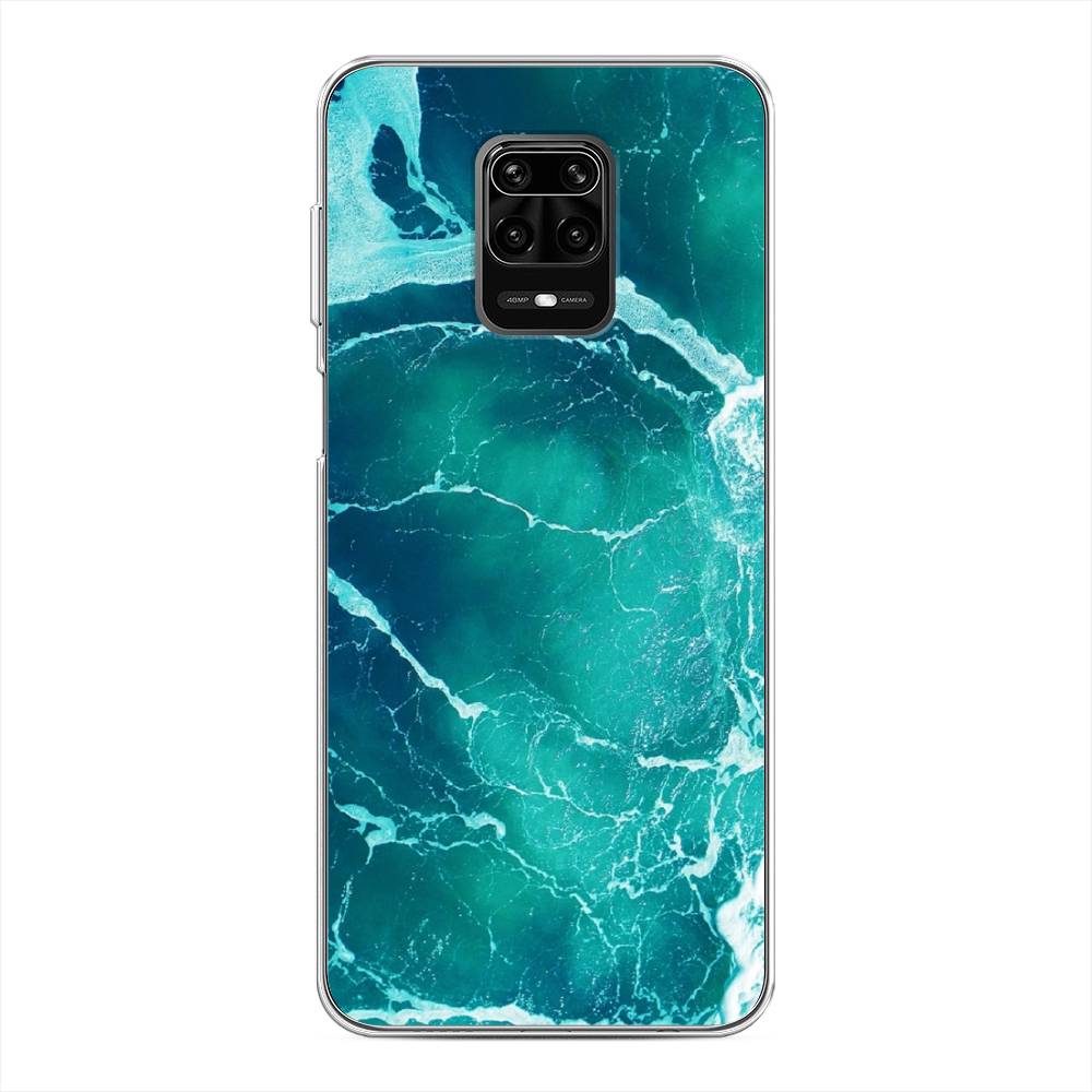 фото Чехол awog "изумрудный океан" для xiaomi redmi note 9s