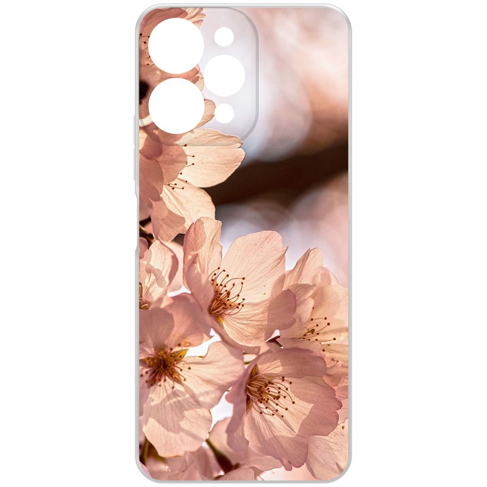

Чехол-накладка Krutoff Clear Case Ранняя весна для Xiaomi Redmi 12, Прозрачный