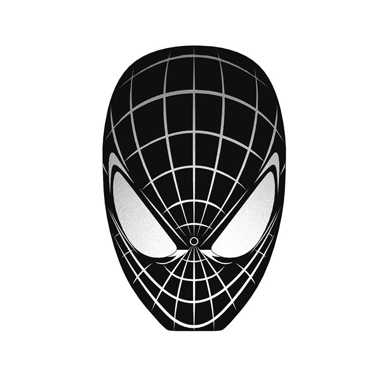 Металлическая пластина для магнитного держателя телефона Spider-Man 35x55 mm Black