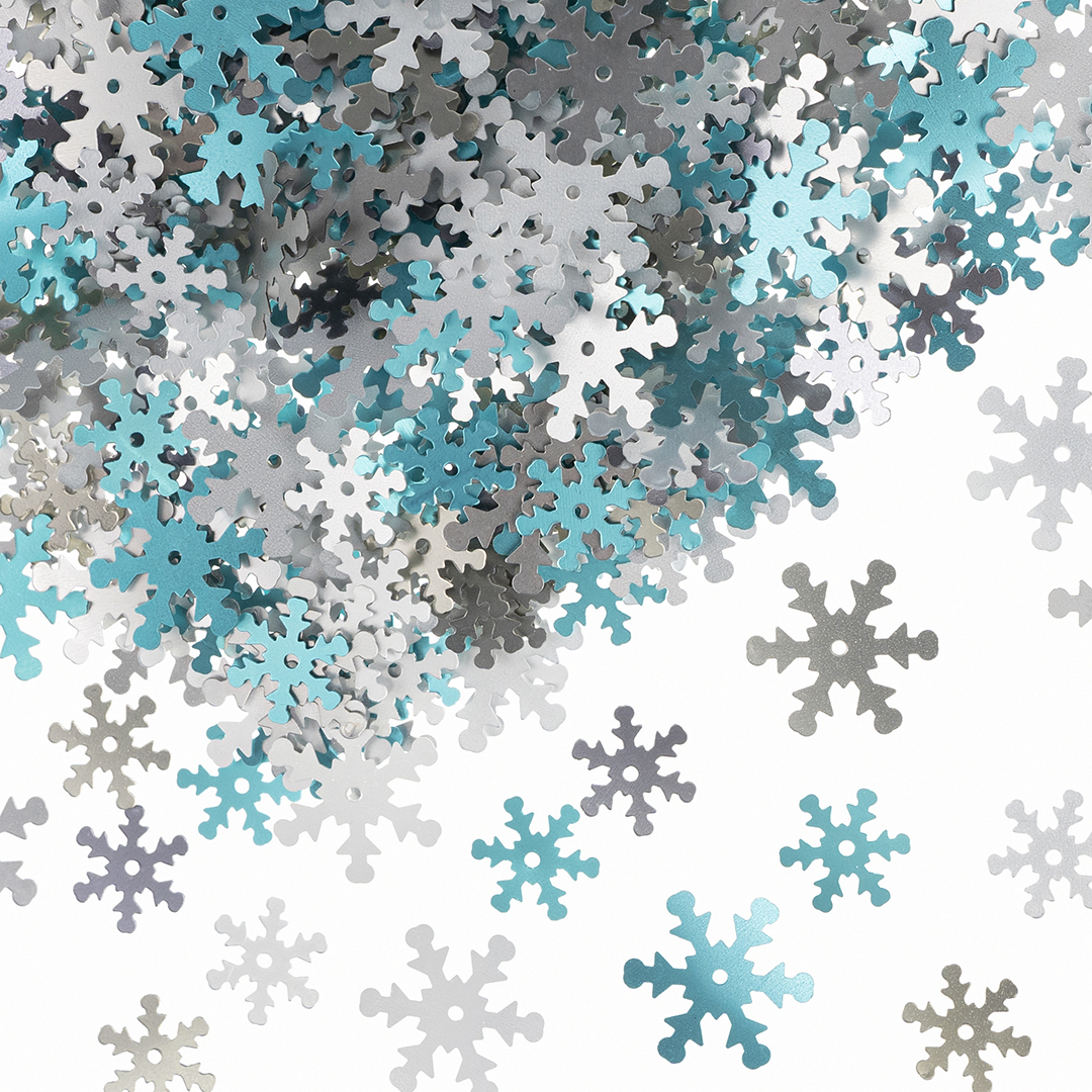 Конфетти пластик Волна веселья 1,3-1,9 см, 20 г