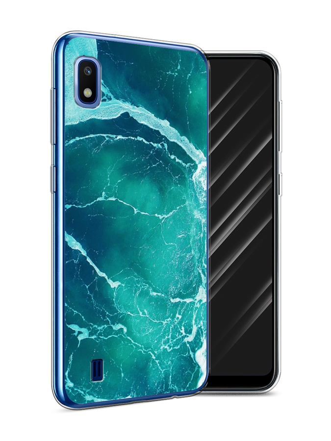 

Чехол Awog на Samsung Galaxy A10 "Изумрудный океан", Разноцветный, 27950-4