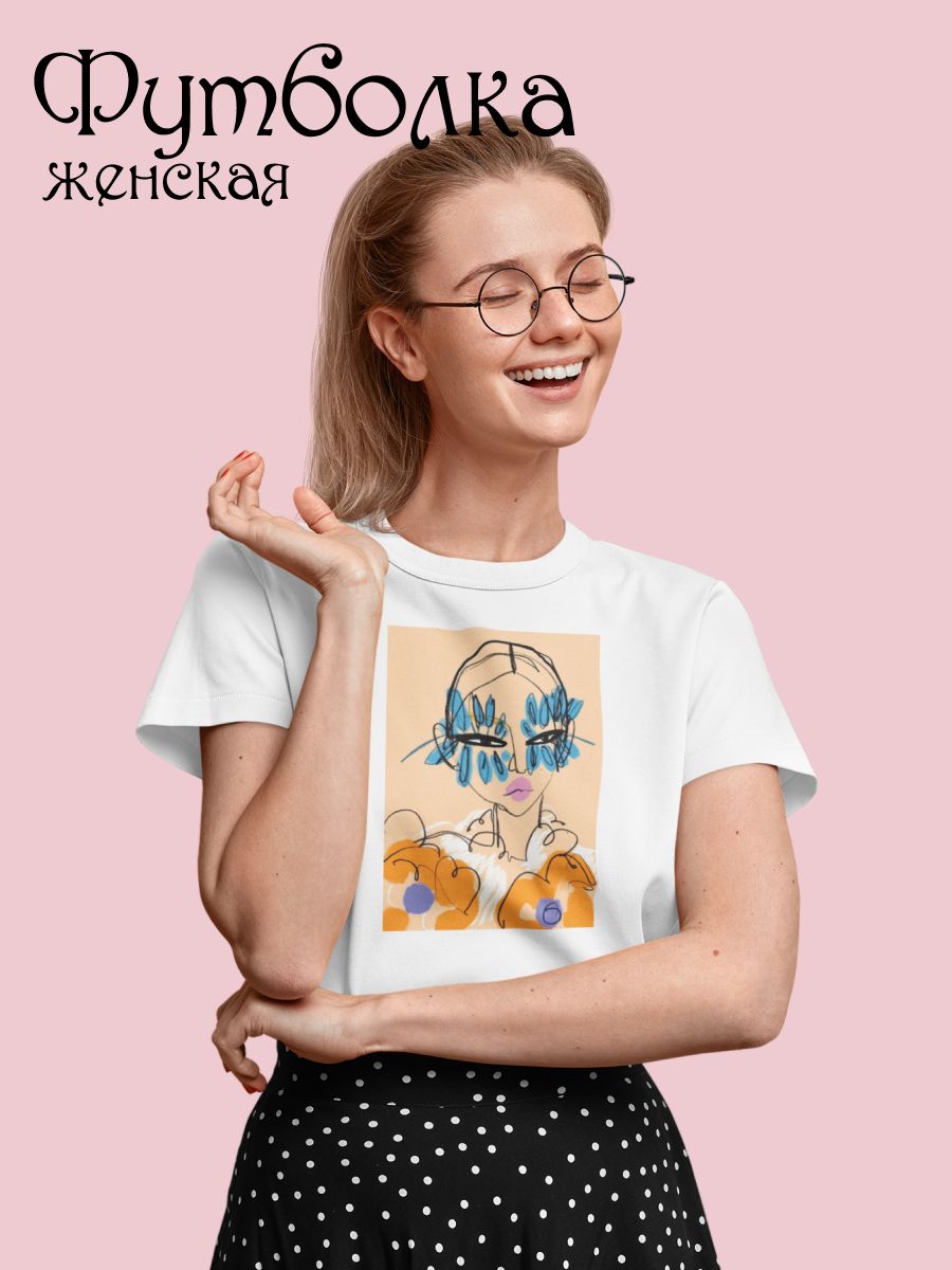 

Футболка женская shulpinchik POL-68 белая S, Белый, POL-68