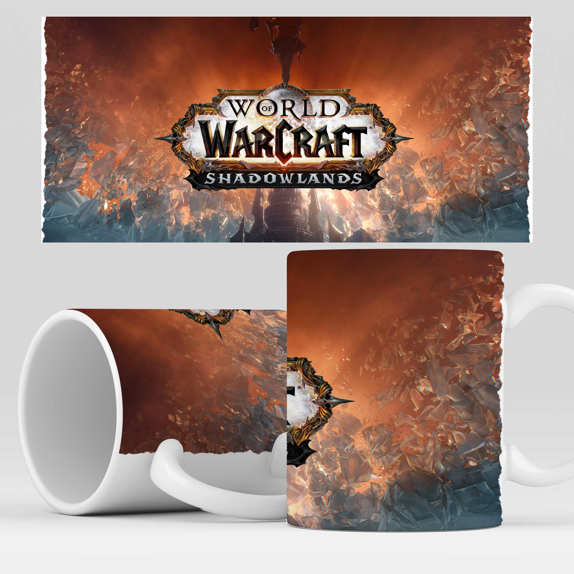 фото Кружка rocketcup с принтом "world of warcraft"