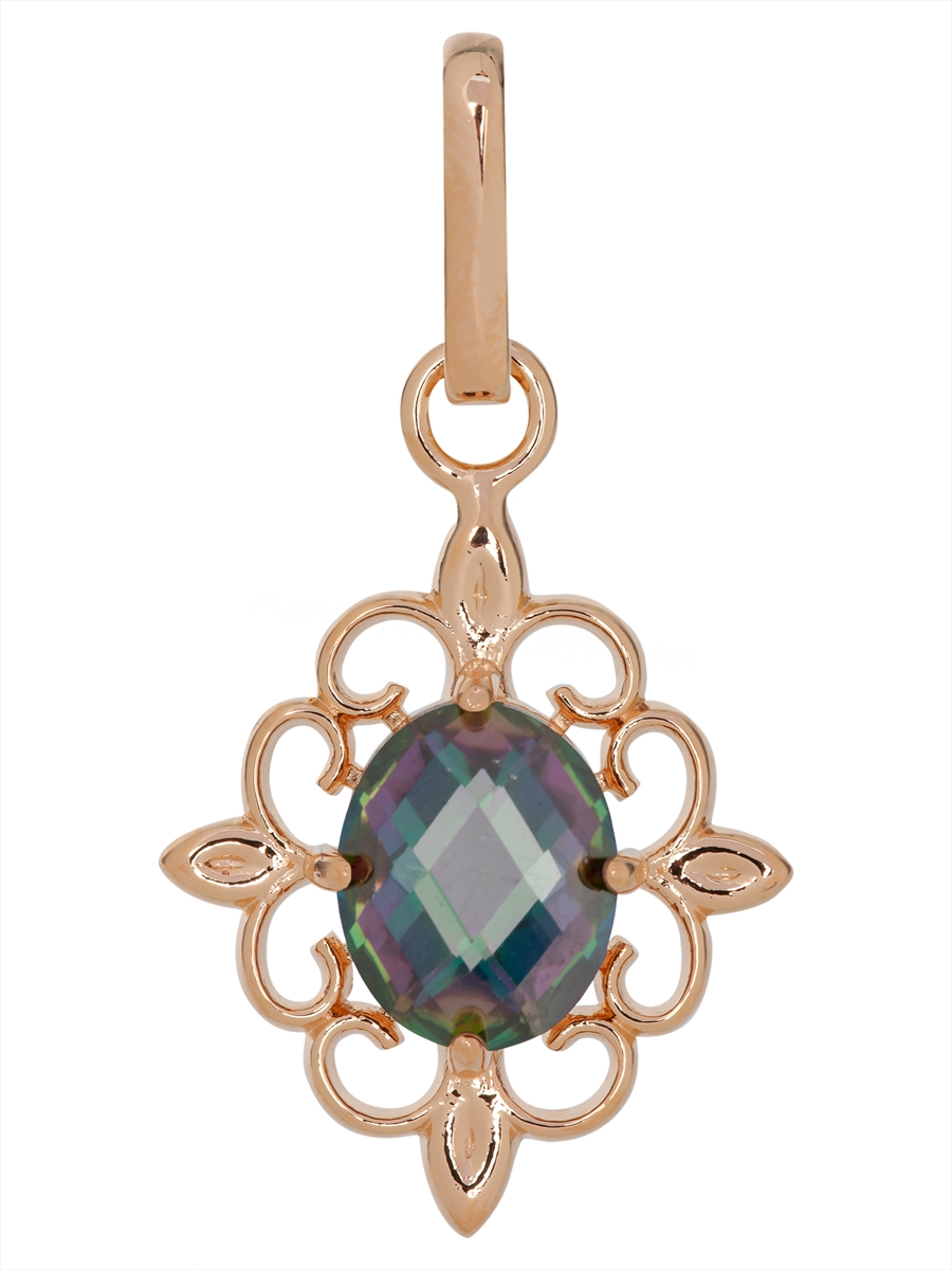 

Подвеска из ювелирного сплава Lotus Jewelry 3040P-07Mcz, фианит, 3040P-07Mcz