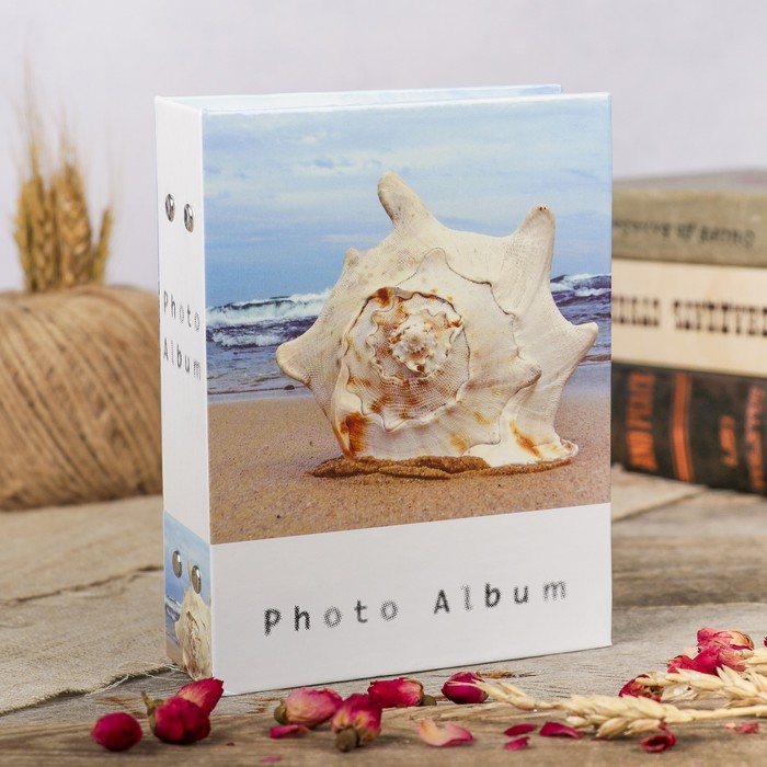 

Фотоальбом на 100 фото 10х15 см "Пляж" МИКС