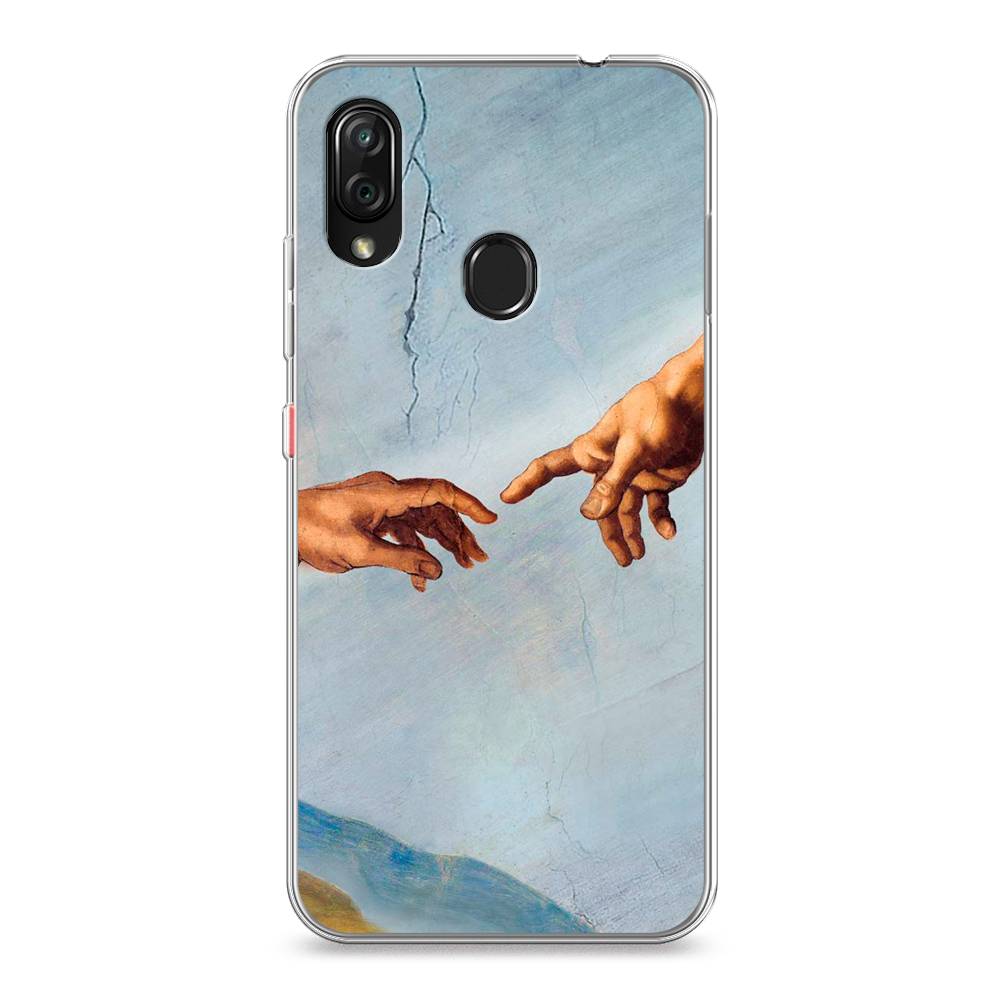 

Чехол Awog на ZTE Blade V10 Vita / ЗТЕ Блэйд V10 Vita "Сотворение Адама", Разноцветный, 132650-9