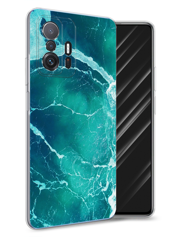 

Чехол Awog на Xiaomi Mi 11T "Изумрудный океан", Разноцветный, 311250-4