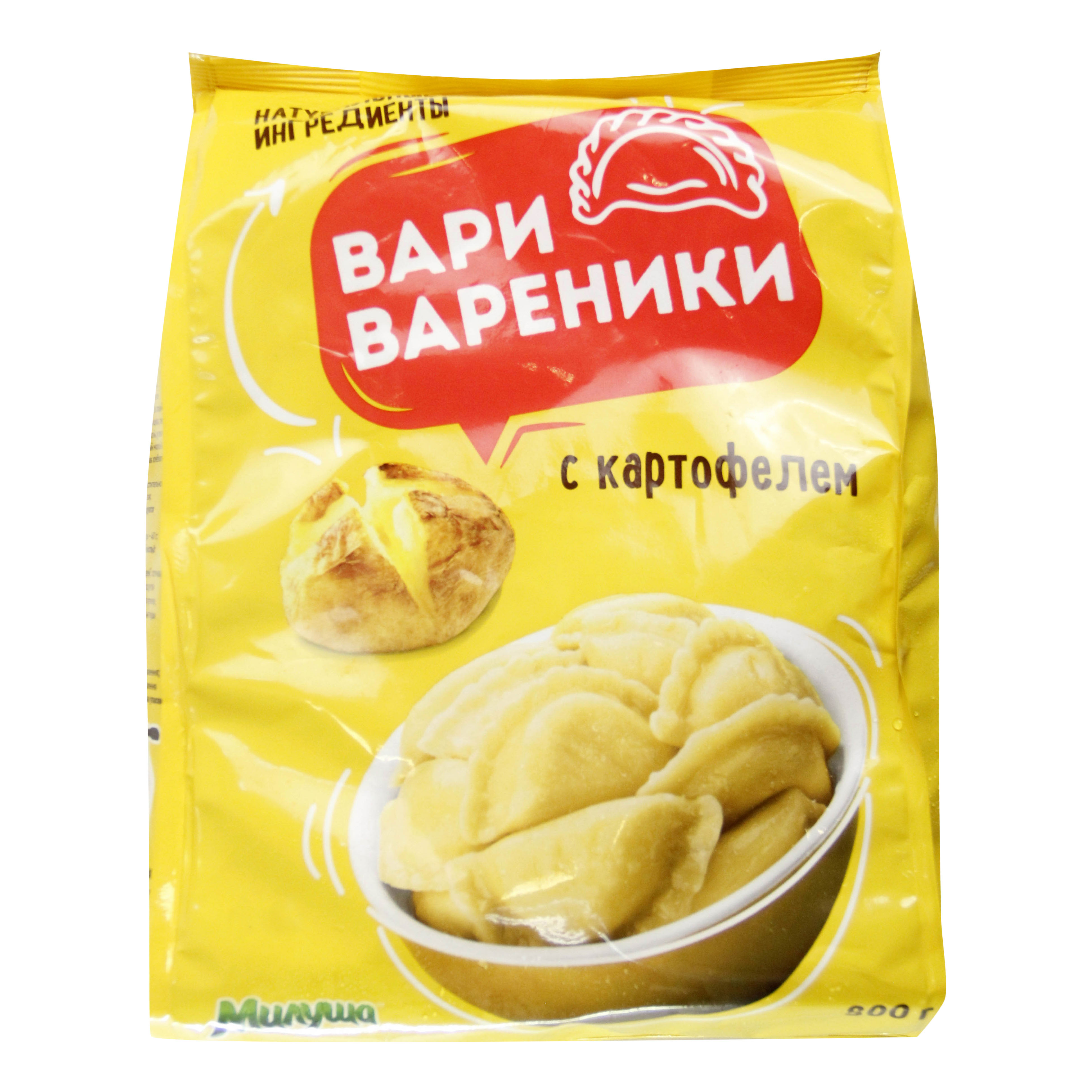 

Вареники Вари Вареники с картофелем 800 г