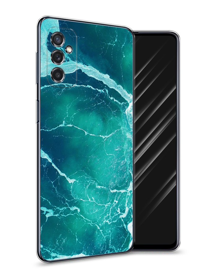 

Чехол Awog на Samsung Galaxy M52 / Самсунг M52 "Изумрудный океан", Разноцветный, 2104350-4