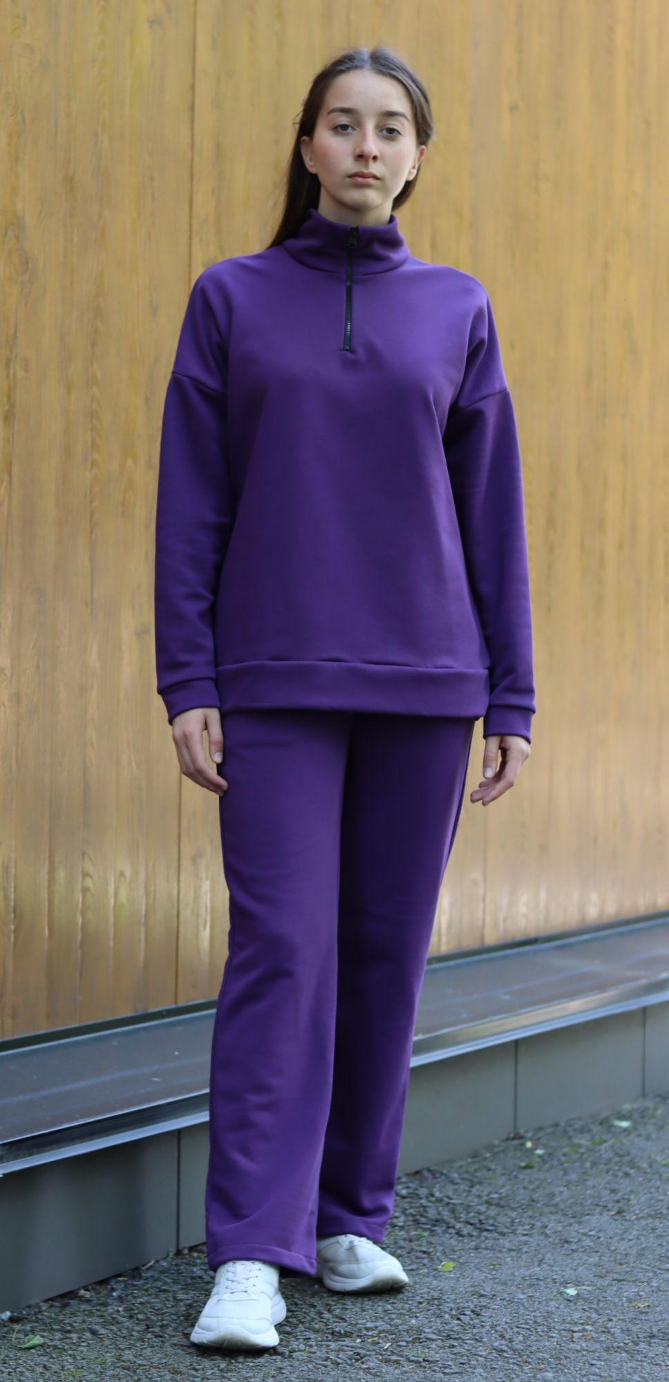 

Костюм женский NoBrand 01 фиолетовый 54 RU, 01