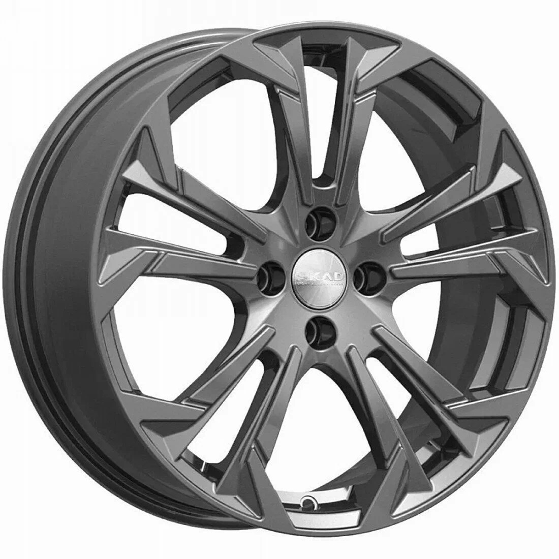 

Колесный диск 7x17/4x98 ET35 D58,5 Дунай (КЛ364) графит, Дунай