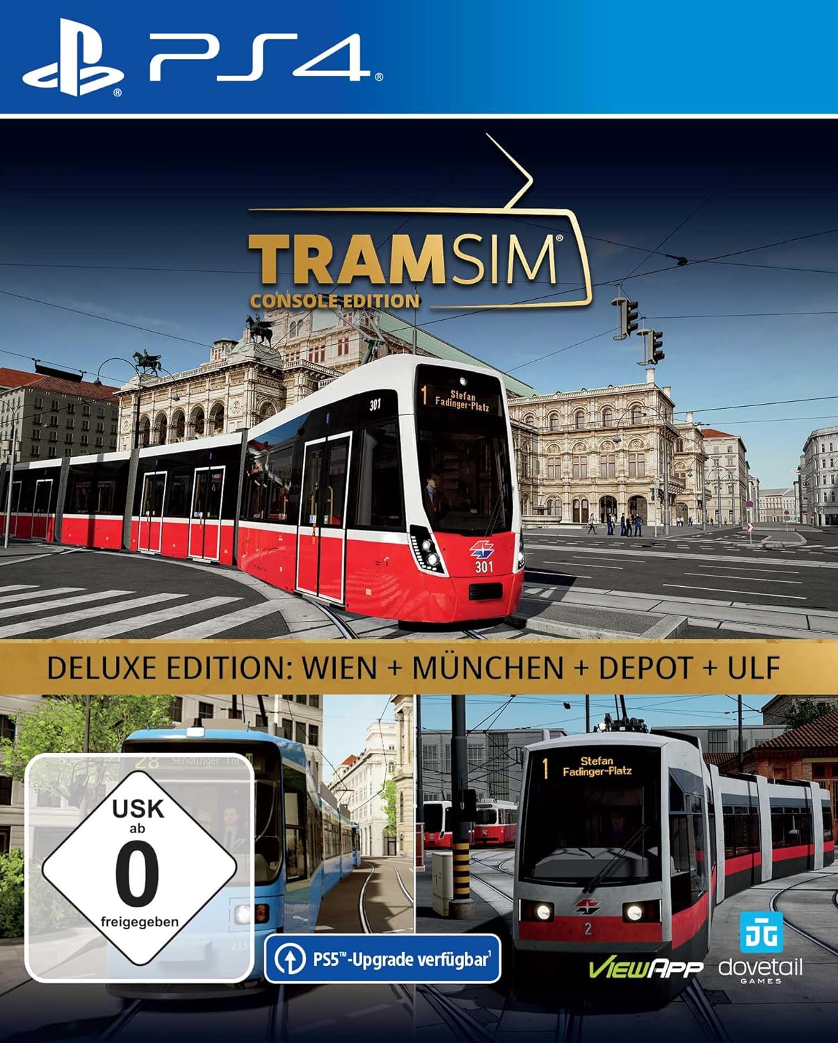 Игра TramSim: Console Edition Deluxe (PS4, русские субтитры)