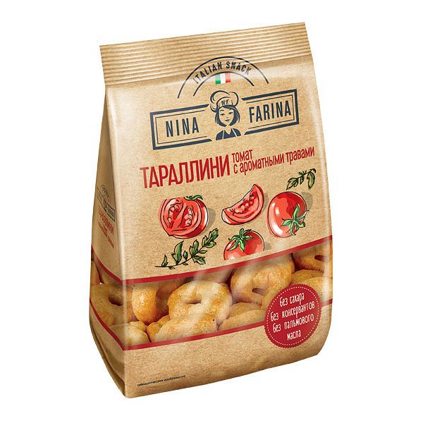 

Тараллини с итальянскими травами 180 г