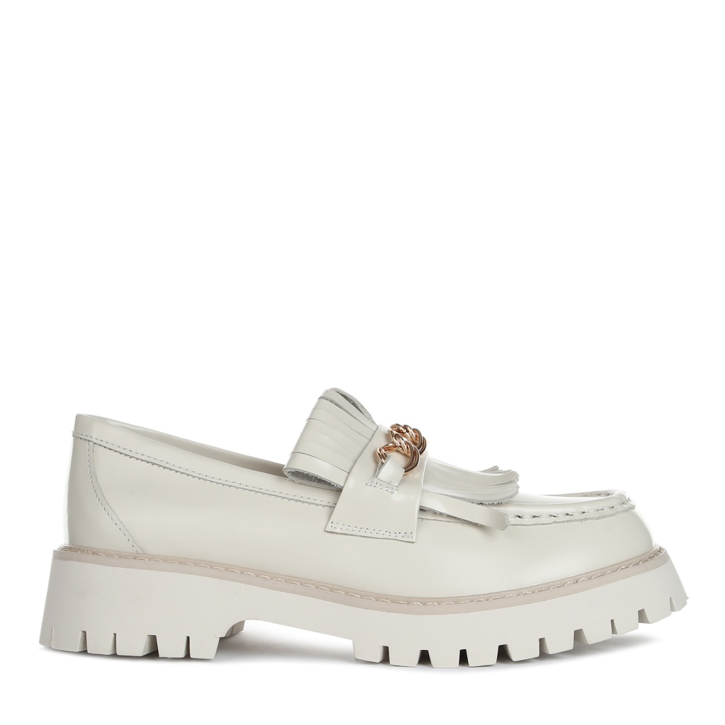 

Лоферы женские Abricot VW-0238/1 белые 39 RU, VW-0238/1