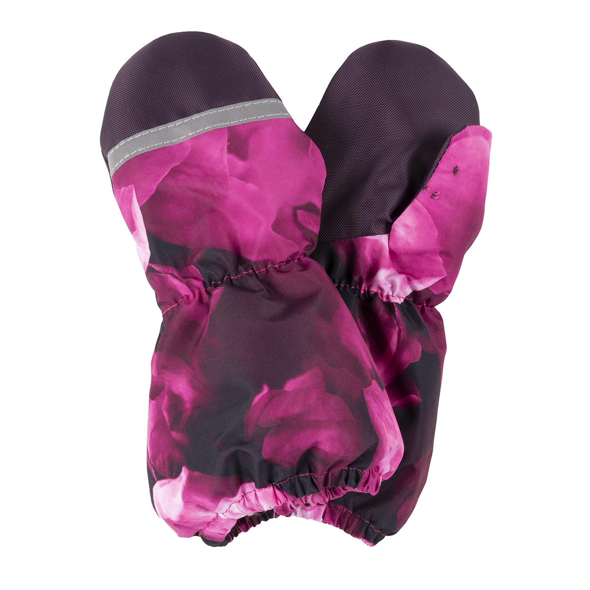 фото Варежки детские kerry snow k21175-2600 малиновый с цветами р.3