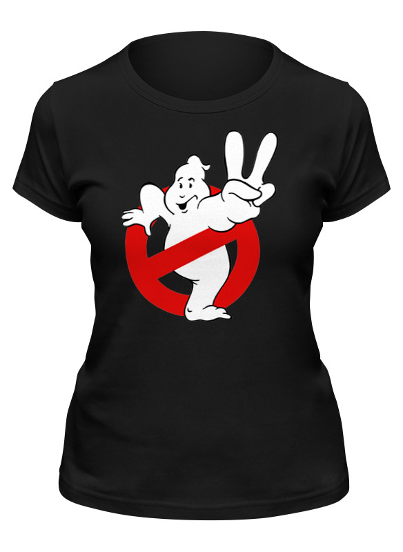 

Футболка женская Printio Ghostbusters черная L, Черный, Ghostbusters