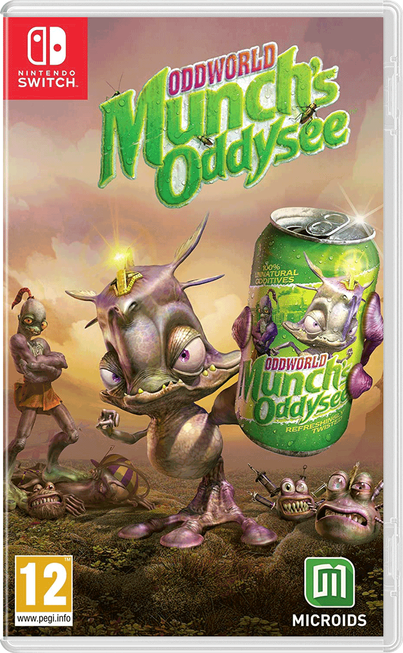 Игра Oddworld: Munch's Oddysee (Nintendo Switch, полностью на иностранном языке)