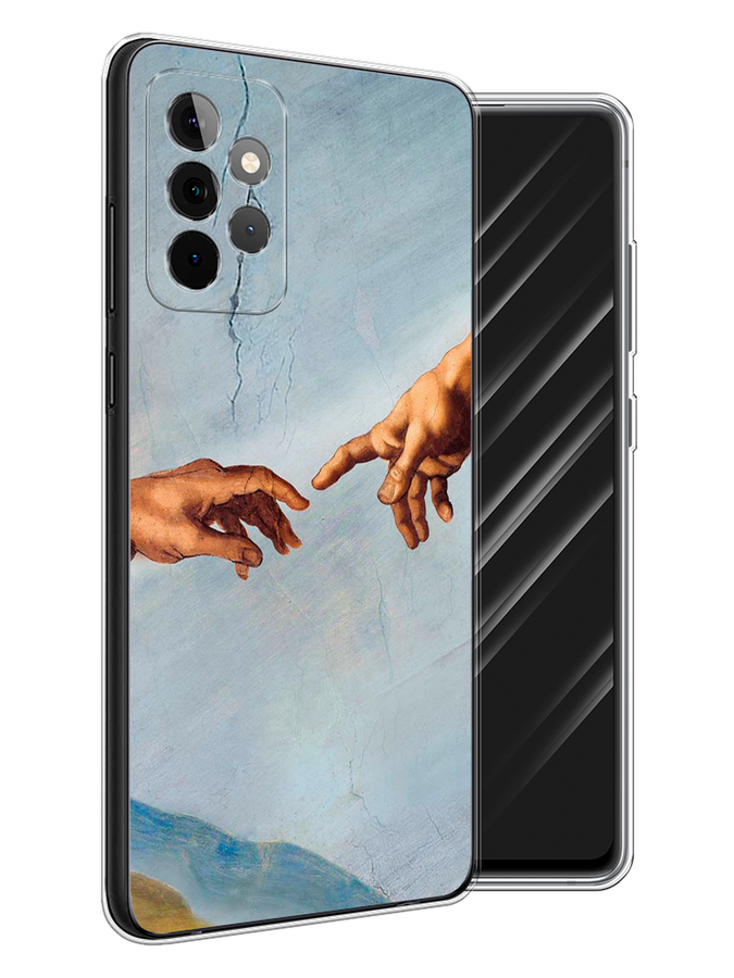 

Чехол Awog на Samsung Galaxy A72 / Самсунг A72 "Сотворение Адама", Разноцветный, 2101950-9