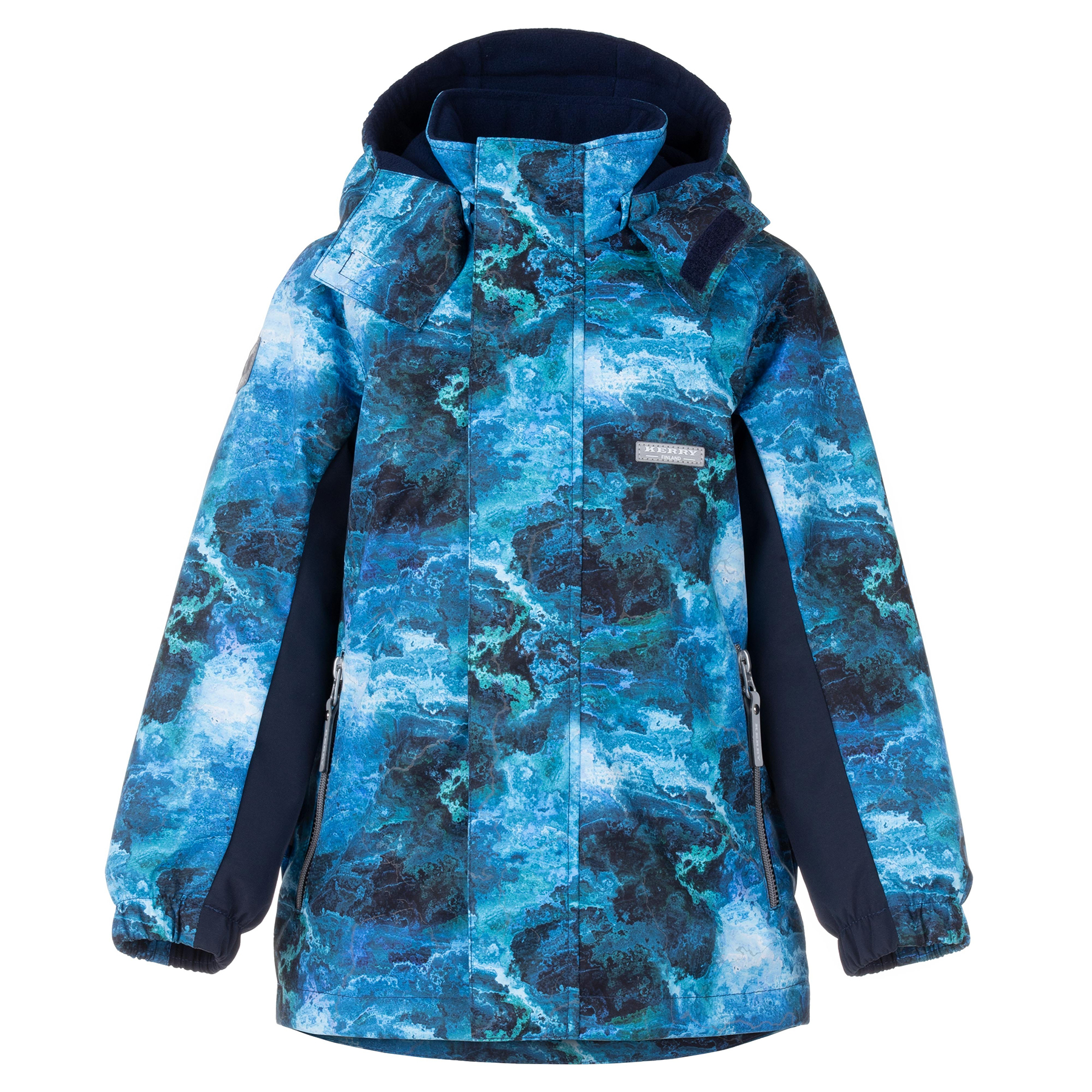 Куртка детская KERRY WALD K24024, 6310-синий с рисунком, 128