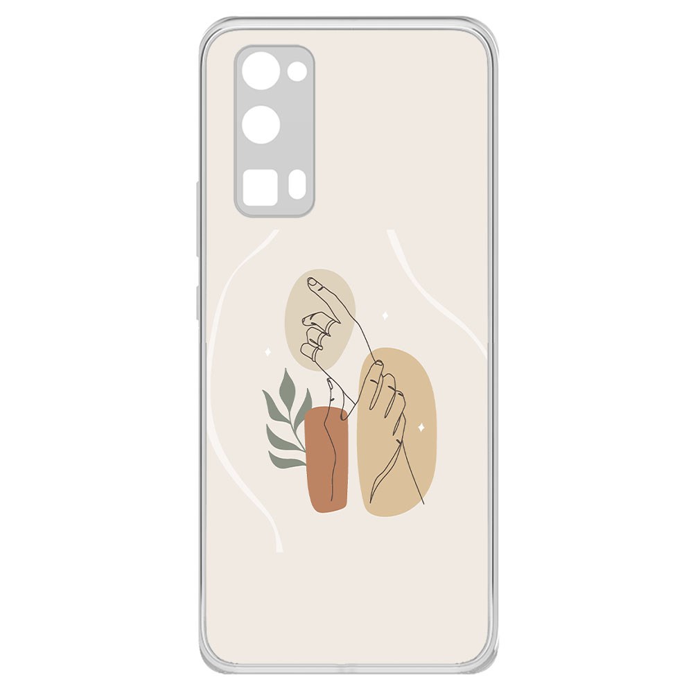 

Чехол-накладка Krutoff Clear Case Тонкость для Honor 30 Pro
