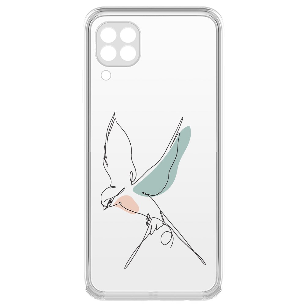 

Чехол-накладка Krutoff Clear Case Полет для Huawei P40 Lite