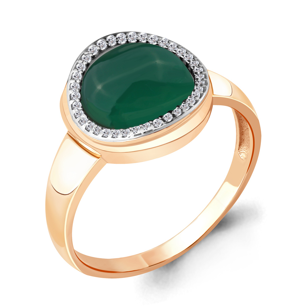 

Кольцо из серебра с агатом р. , Aquamarine 6552009А_925_з, 6552009А_925_з