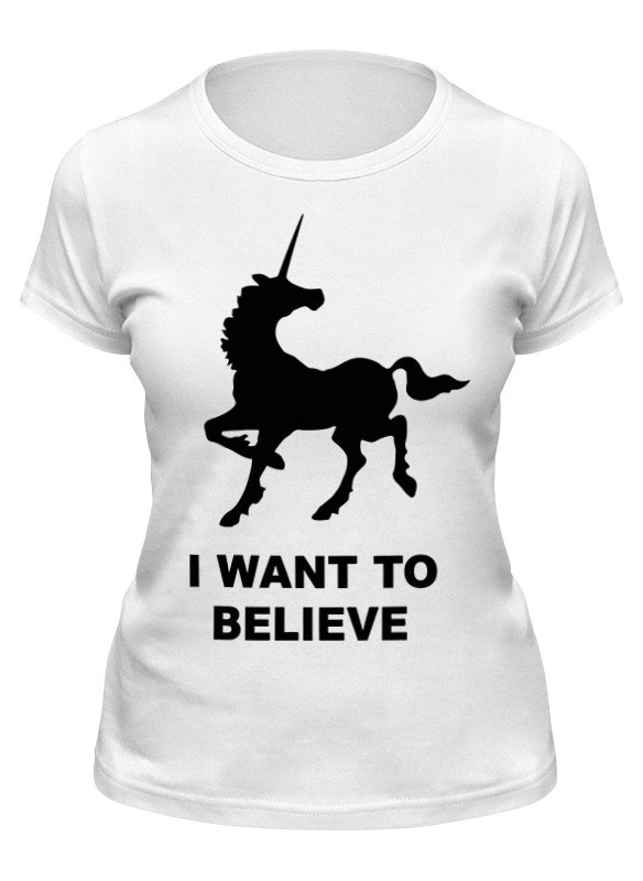 

Футболка женская Printio Единорог (unicorn) белая XL, Белый, Единорог (unicorn)