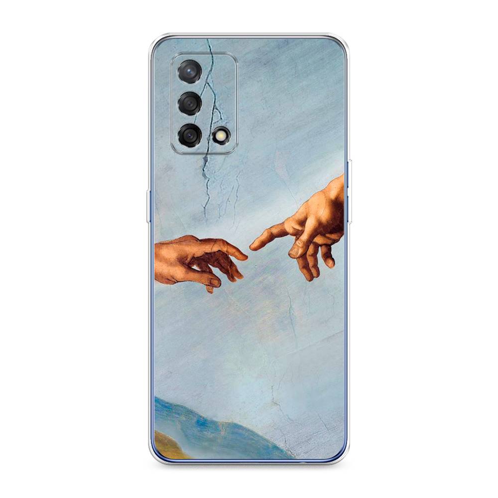 

Чехол Awog на Oppo A74 "Сотворение Адама", Разноцветный, 256050-9