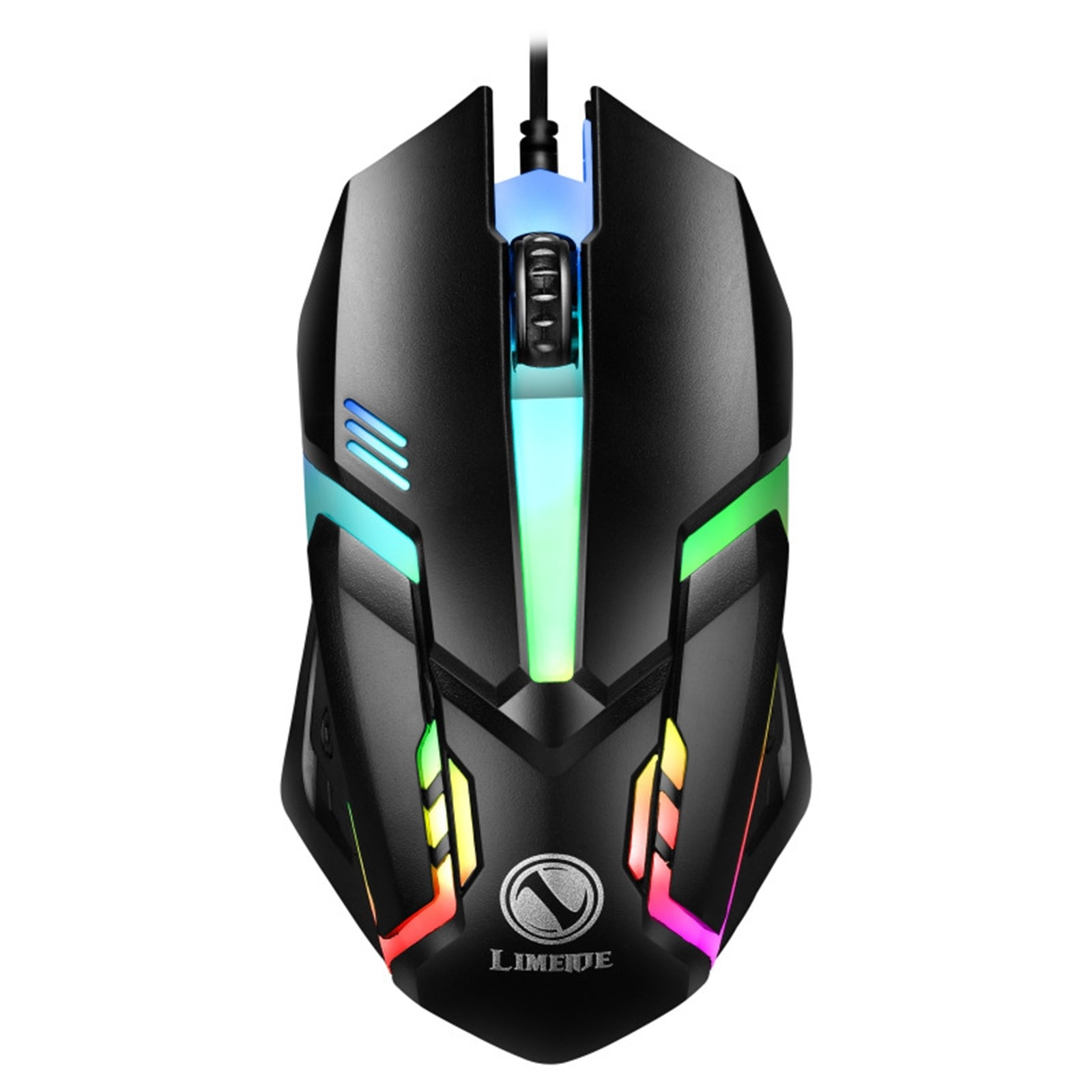

Игровая мышь NoBrand black (М1-мышь-с-радужной-подсветкой), mouse