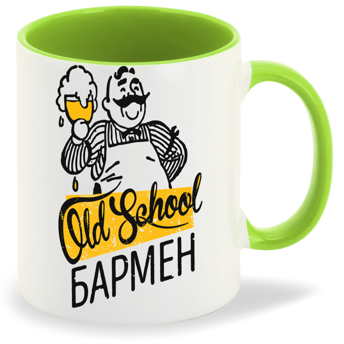 

Кружка CoolPodarok Бармен 2, Бармен 2