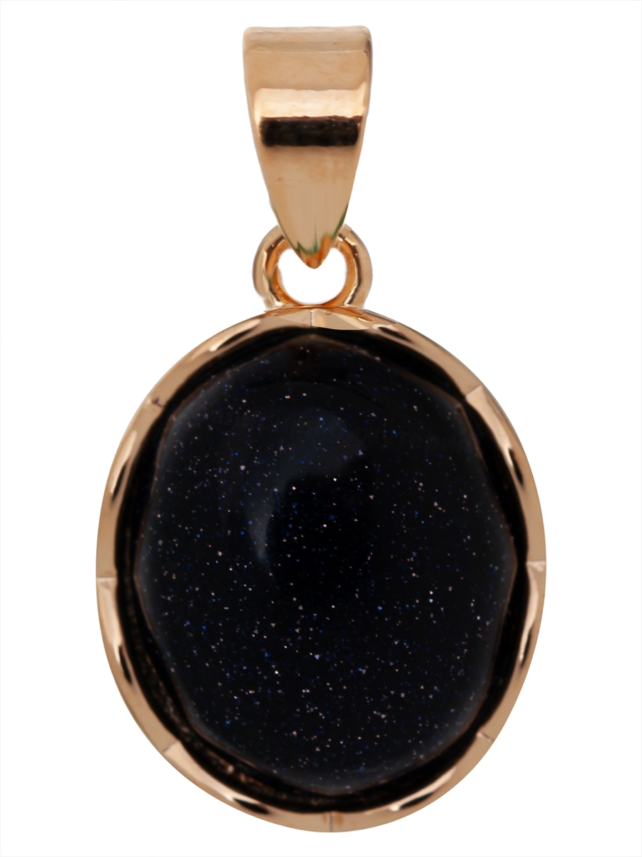 

Кулон из ювелирного сплава Lotus Jewelry 3044P-15bs, авантюрин, 3044P-15bs