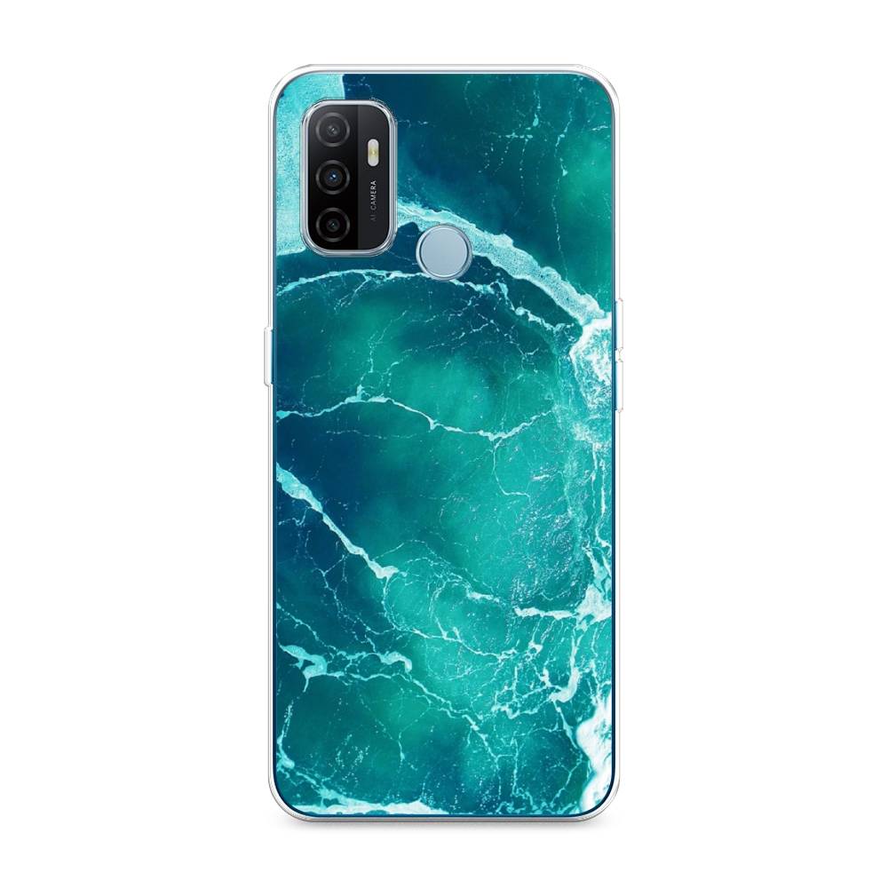 фото Чехол awog "изумрудный океан" для oppo a53