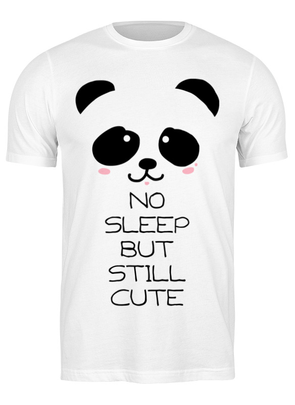 

Футболка мужская Printio Панда белая XL, Белый, Панда