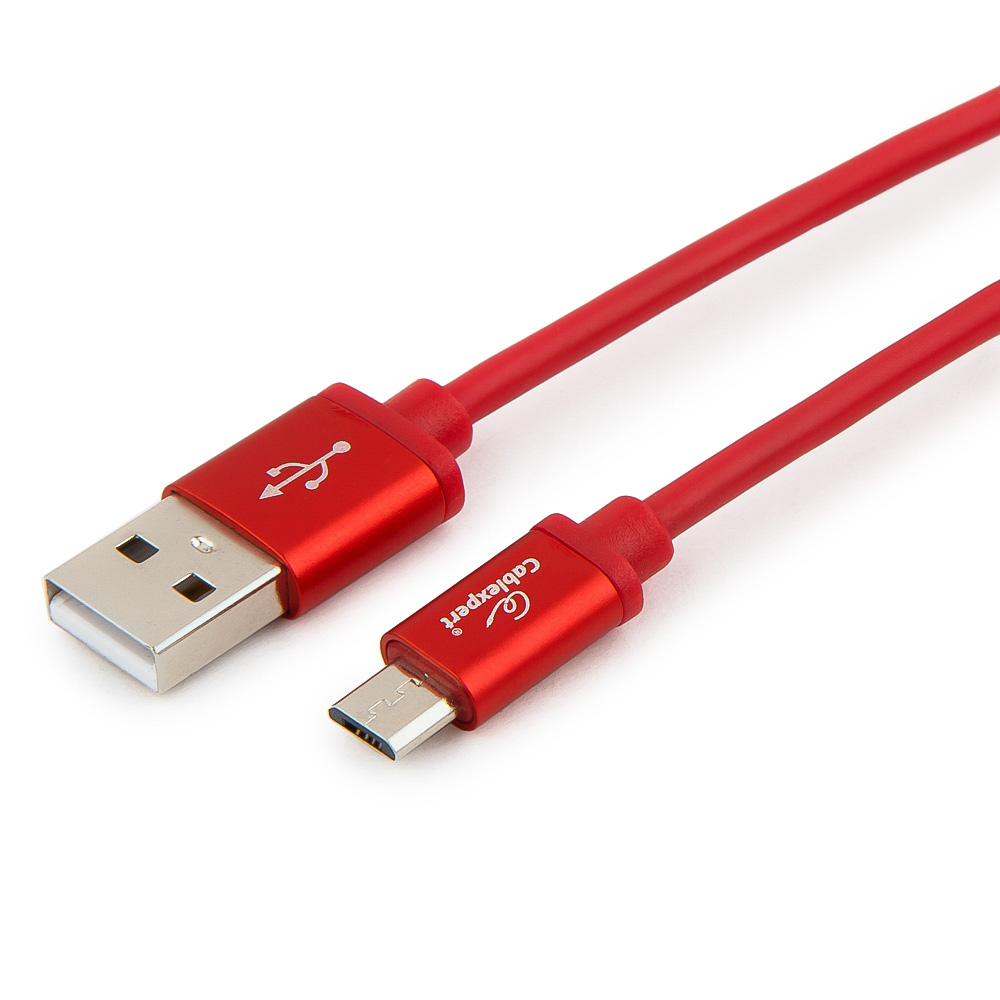 

Кабель Cablexpert microUSB 3м Red