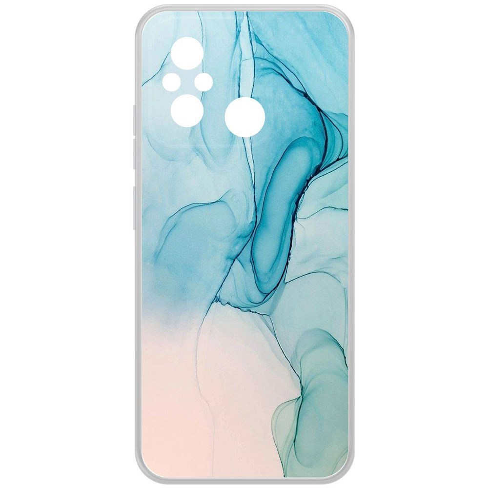 

Чехол-накладка Krutoff Clear Case Абстракт разводы для Xiaomi Redmi 12C, Прозрачный
