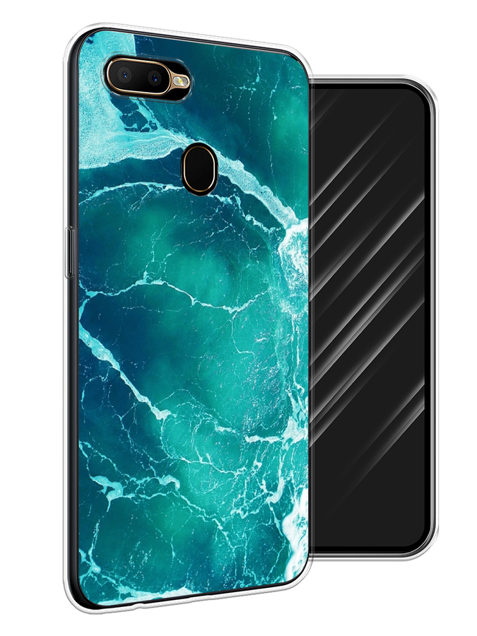 

Чехол Awog на Oppo A5s "Изумрудный океан", Разноцветный, 252350-4