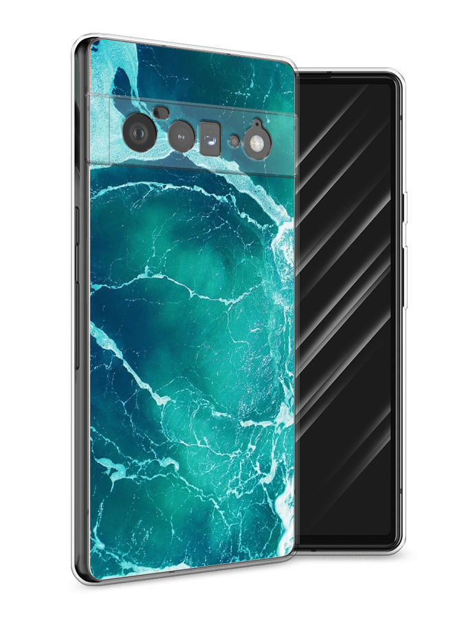 

Чехол Awog на Google Pixel 6 Pro "Изумрудный океан", Разноцветный, 270950-4