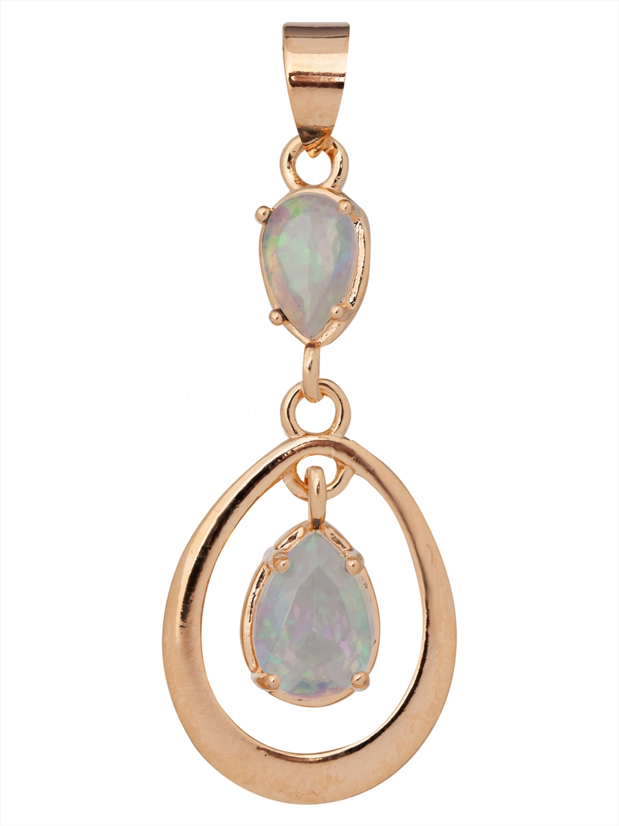 

Кулон из ювелирного сплава Lotus Jewelry 3043P-02oj, опал, 3043P-02oj