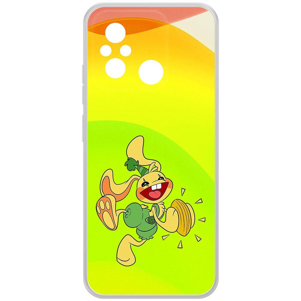 

Чехол-накладка Krutoff Clear Case Хаги Ваги - Крольчонок Бонзо для Xiaomi Redmi 12C, Прозрачный