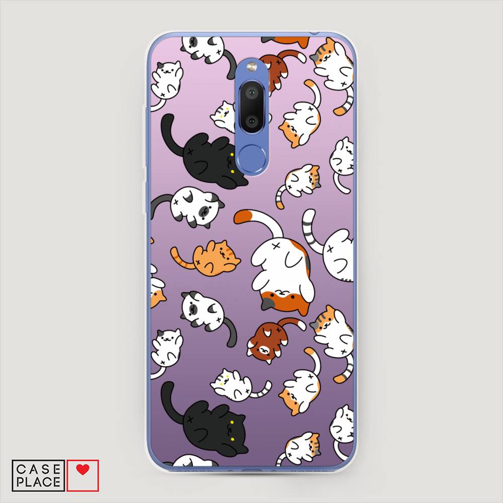 

Чехол Awog на Meizu M6T "Котопад", Фиолетовый;белый, 72850-7