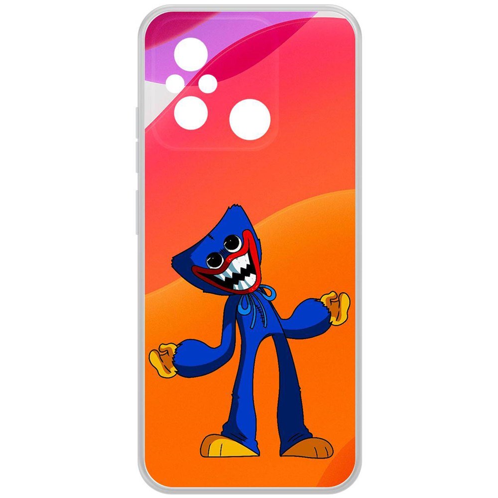 

Чехол-накладка Krutoff Clear Case Хаги Ваги для Xiaomi Redmi 12C, Прозрачный