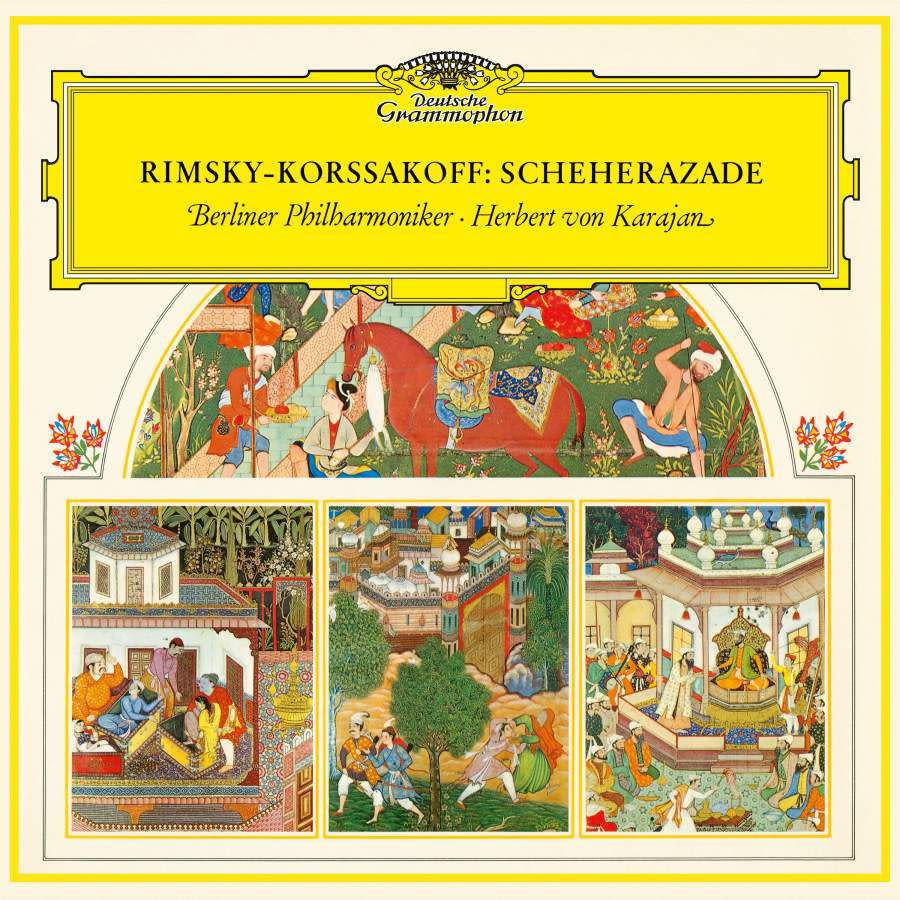 Berliner Philharmoniker, M.Schwalbe, H.Karajan: Scheherazade (LP)