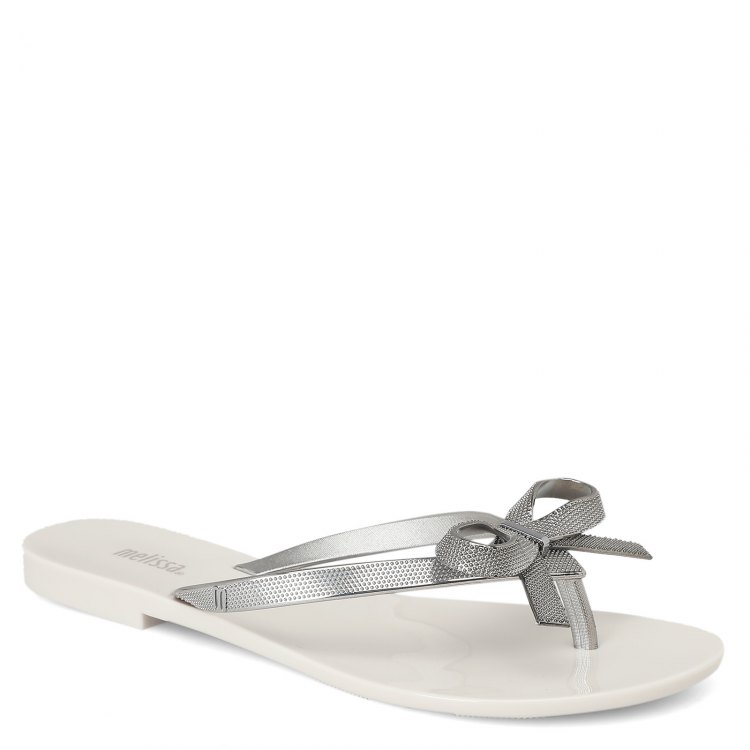 

Шлепанцы женские Melissa 32294_1804319 серебристые 39 EU