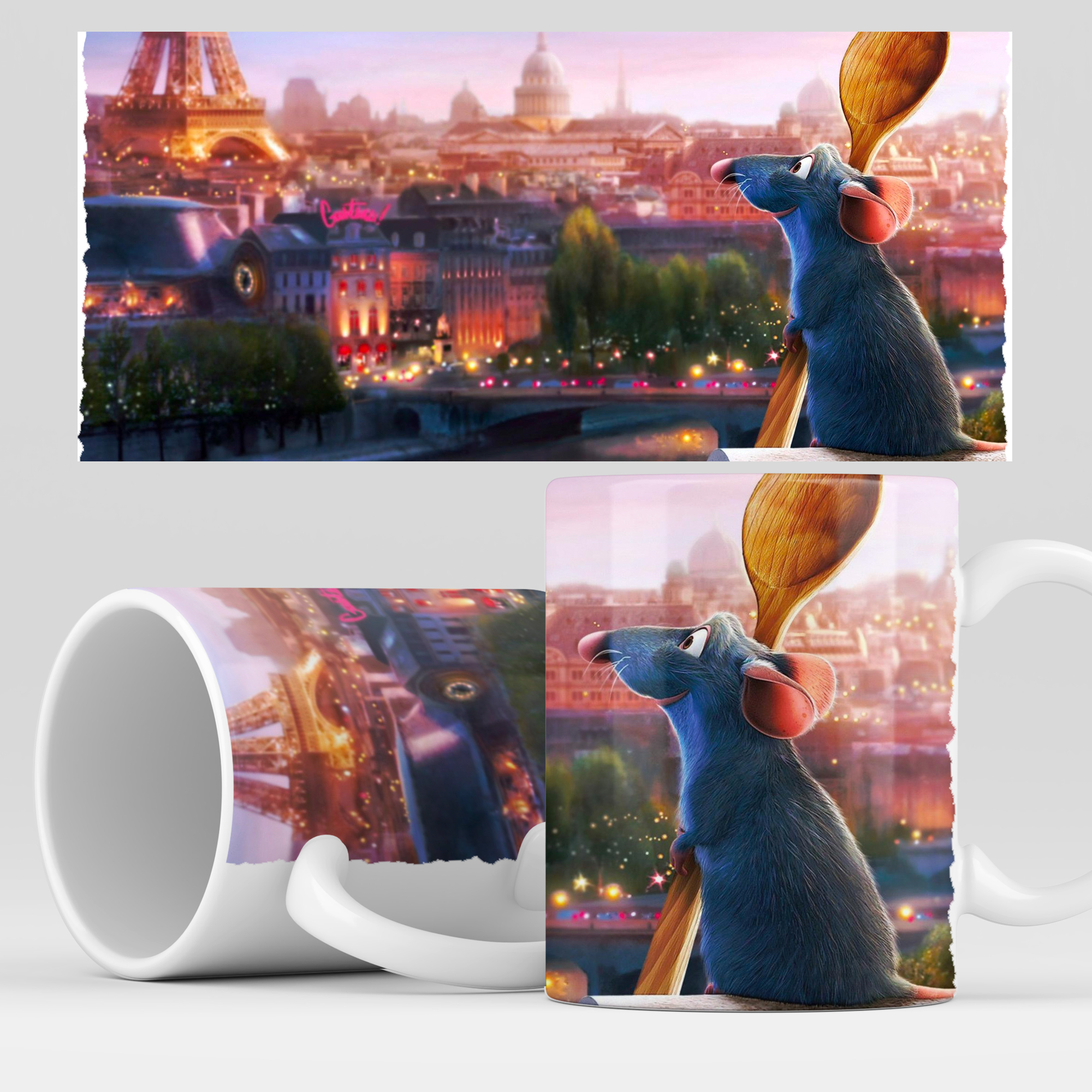 

Кружка RocketCup с принтом "Рататуй" мультфильм Ratatouille для чая, Рататуй03