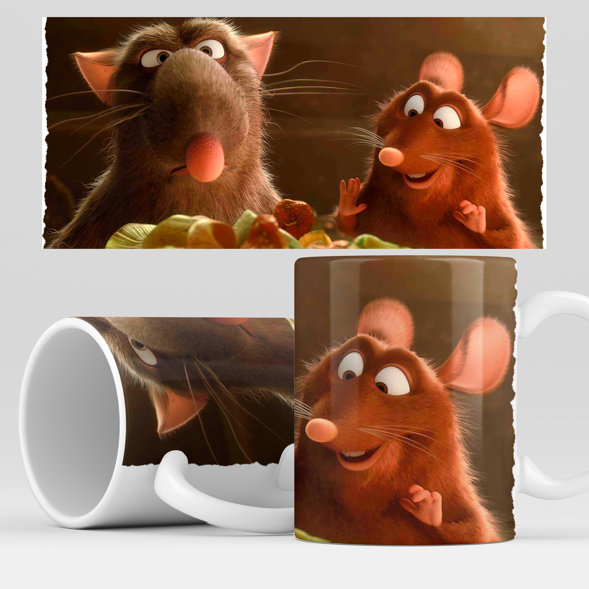 

Кружка RocketCup с принтом "Рататуй" мультфильм Ratatouille для чая, Рататуй05